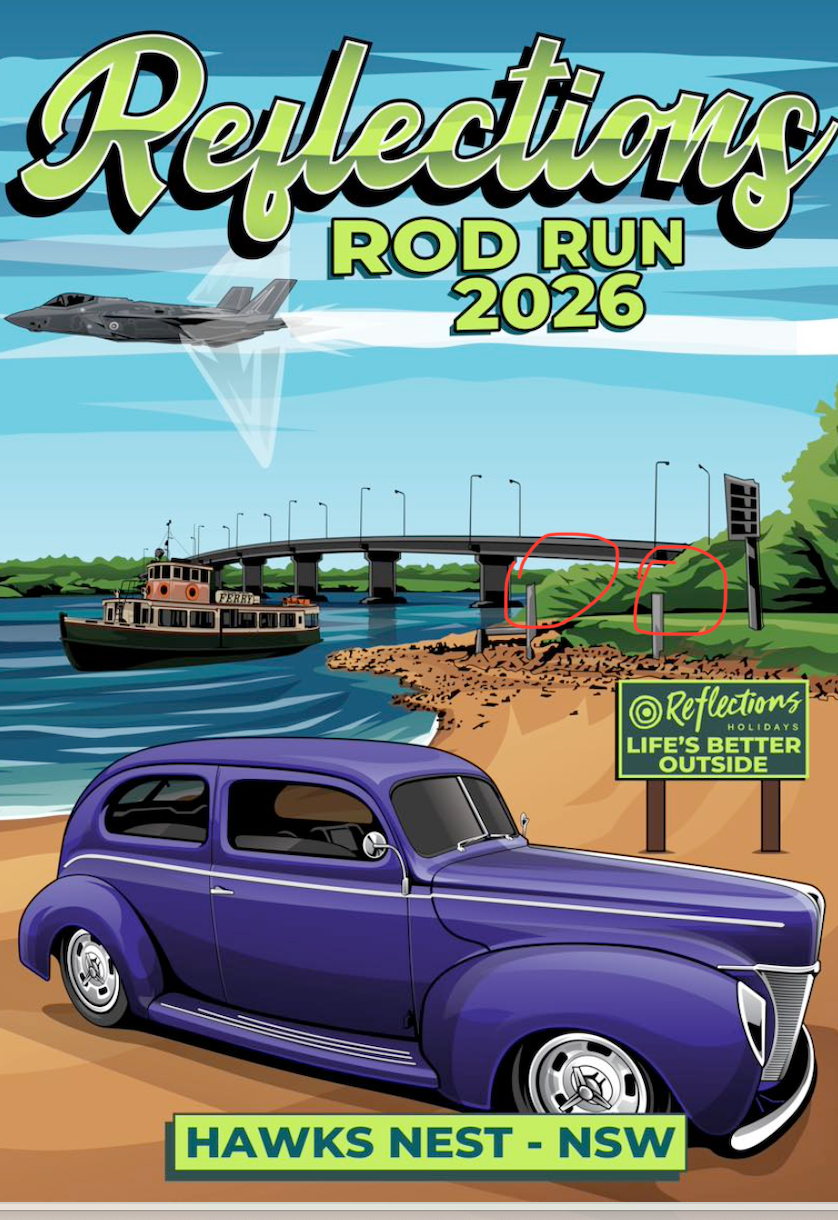GARAGE SIGN - EVENT LOGO