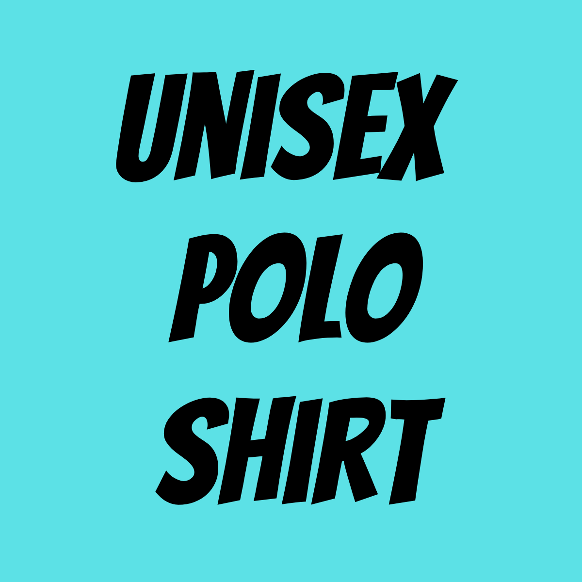 MENS POLO SHIRT - FRONT LOGO ONLY - VARIOUS COLOURS