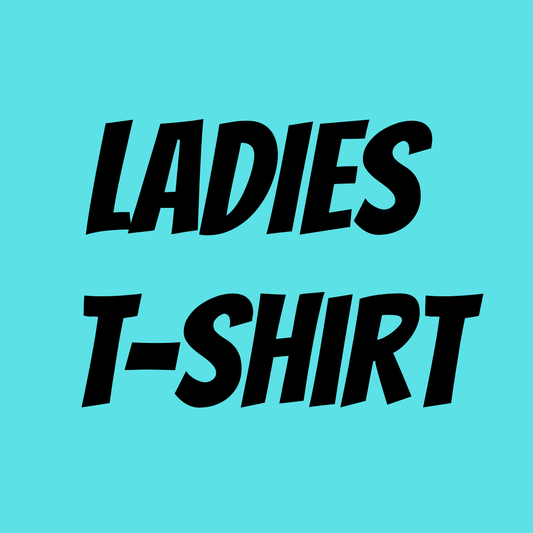 LADIES TSHIRT - VARIOUS COLOURS AVAILABLE