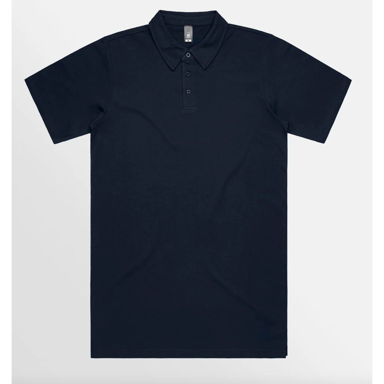 MENS POLO SHIRT - FRONT LOGO ONLY - VARIOUS COLOURS