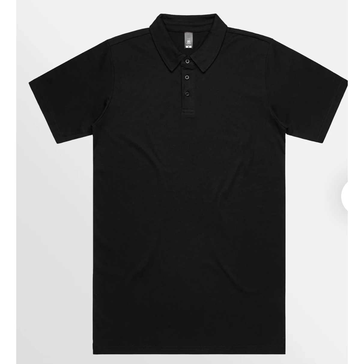 MENS POLO SHIRT - FRONT LOGO ONLY - VARIOUS COLOURS